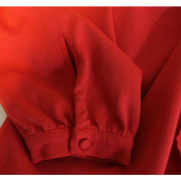 Boden Alexandra Ponte Dress Modest Eyelet Midi Career Holiday Church‎ Red - 14R - Picture 8 of 11